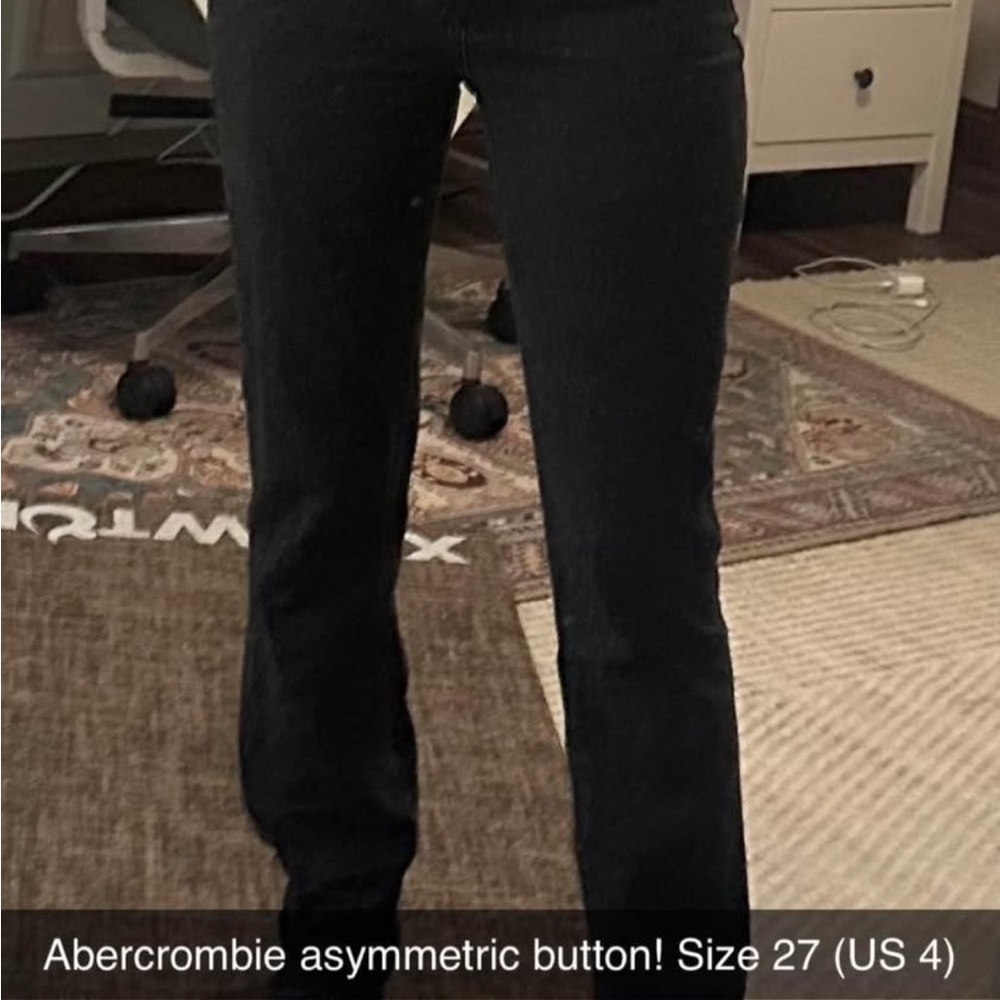 Abercrombie & Fitch Women's Black Jeans